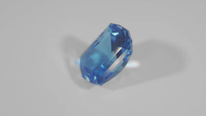 6.15 ct Royal Bllue Topaz Precision Cut Lucciola Design